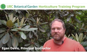 Horticulture Training Program Video Overview