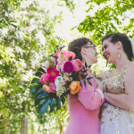 LGBTQ+ couple in the Garden