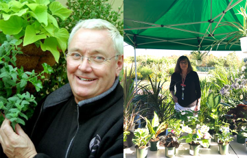 Hortline co-founder David Tarrant and current Chair Ronda Tuyp